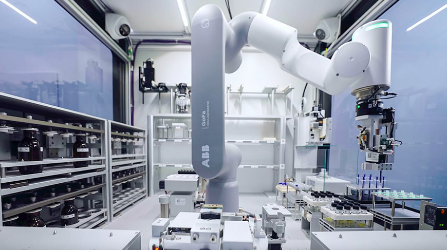 ABB ROBOTICS SAMARBETAR MED XTALPI FÖR ATT BYGGA INTELLIGENTA AUTOMATISERADE LABORATORIER